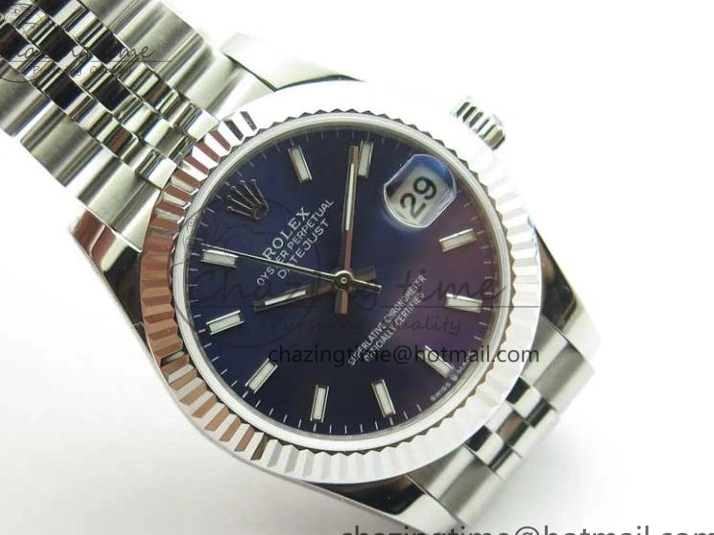 Best SS Blue Dial Marker Jubilee BP 31mm Maker Datejust 278271 Bracelet on Sticks Edition 0827
